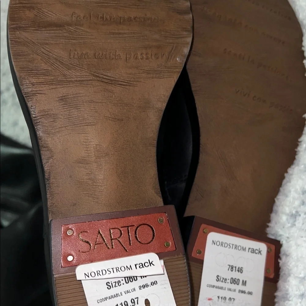 SARTO By Franco Sarto Black Over the Knee Boots